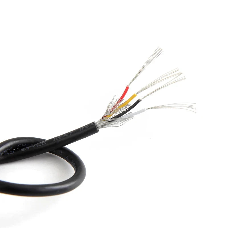 28AWG 4Cores Multicores Shielded Wires Tinned Copper Wire Controlled