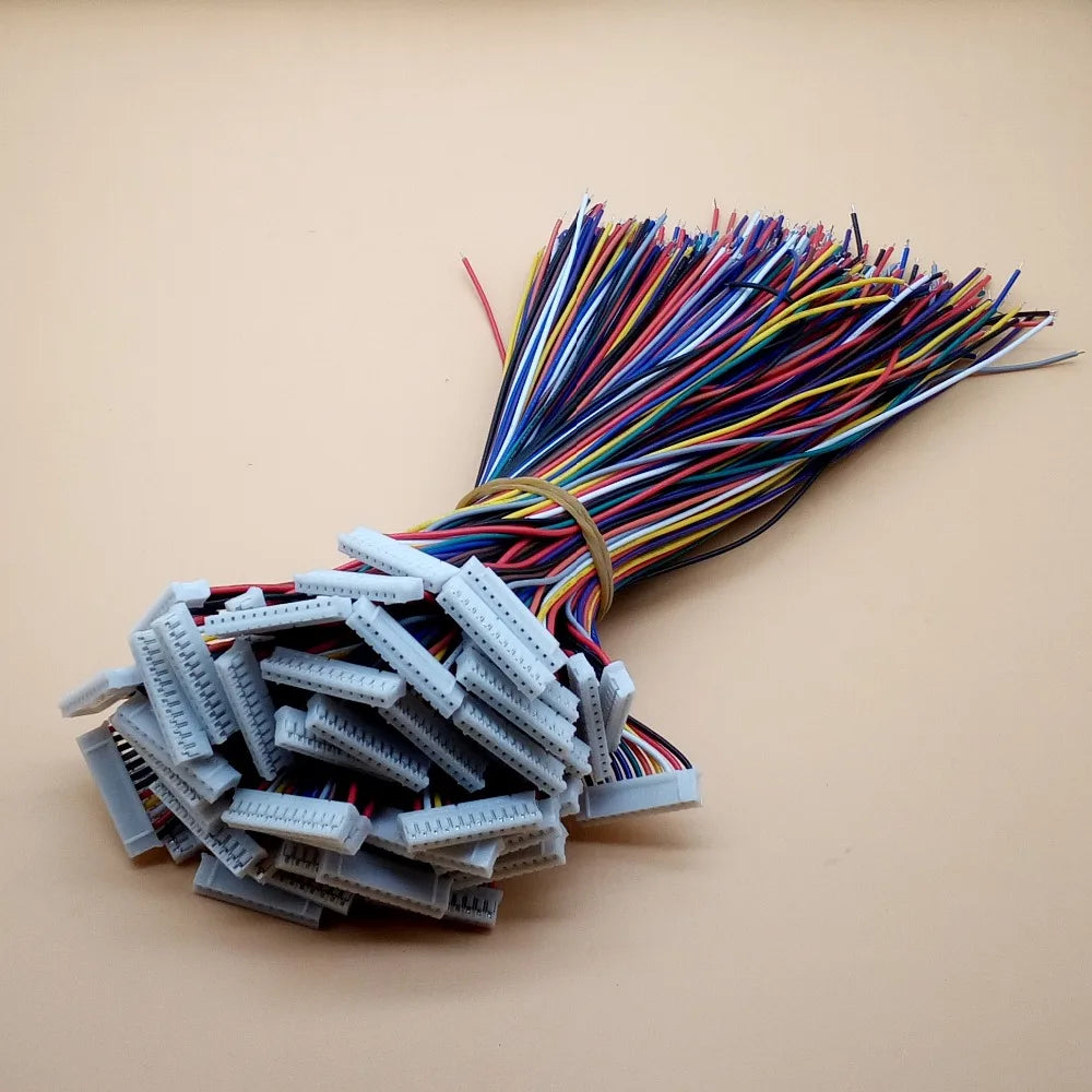 Lot JST PH 2 0 3 4 5 6 7 8 9 10 Pin Pitch Connector Plug Wire Cable