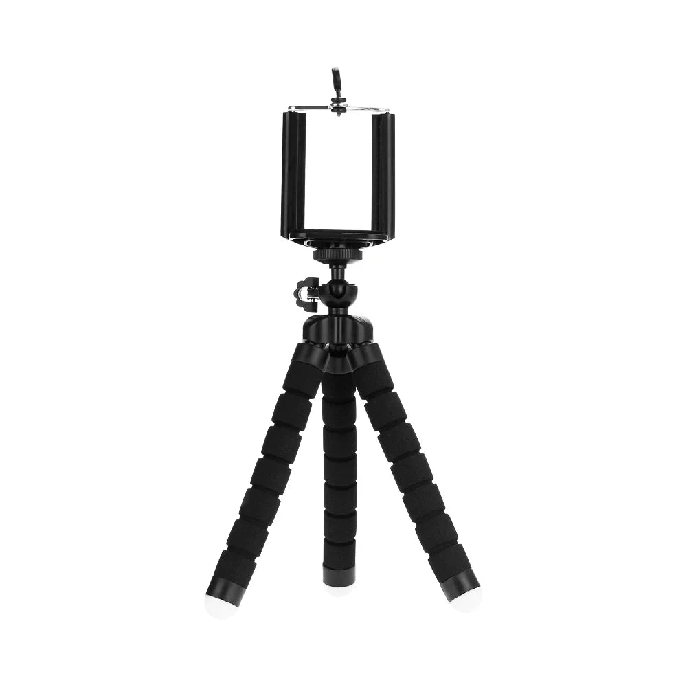 VeFly Octopus Mini Flexible Tripod & Phone Clip Holder