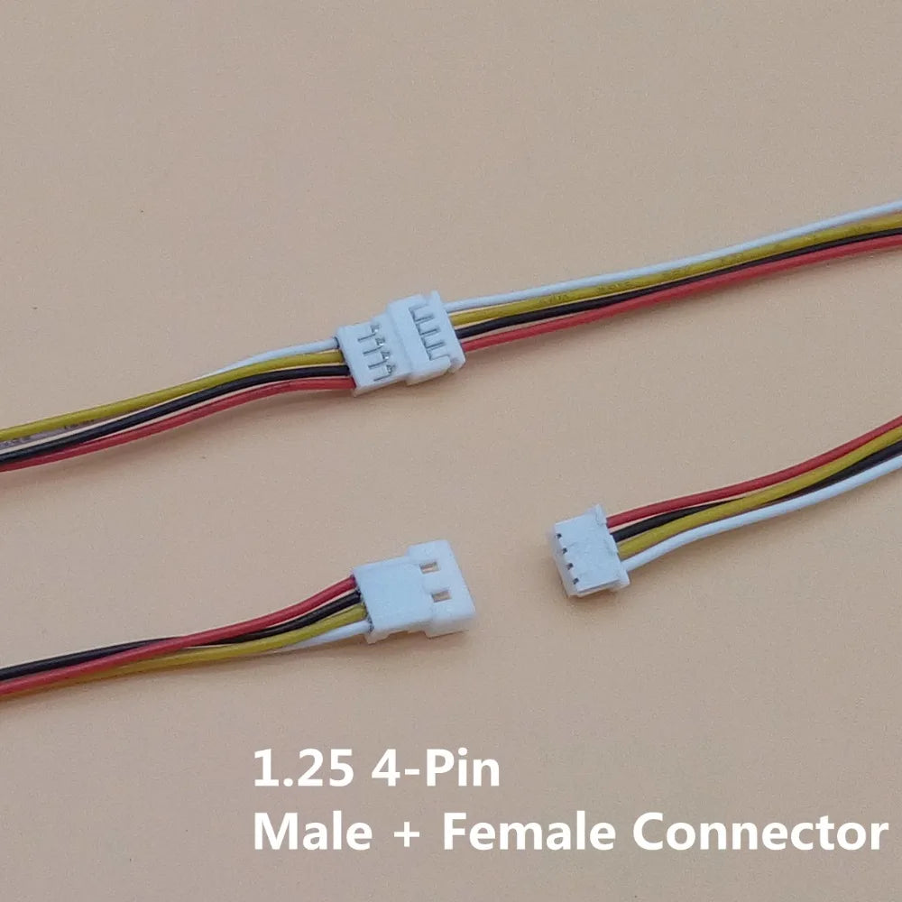 20 Sets Lot Micro JST 2-Pin 3-Pin 4-Pin Male Female Connector Plug