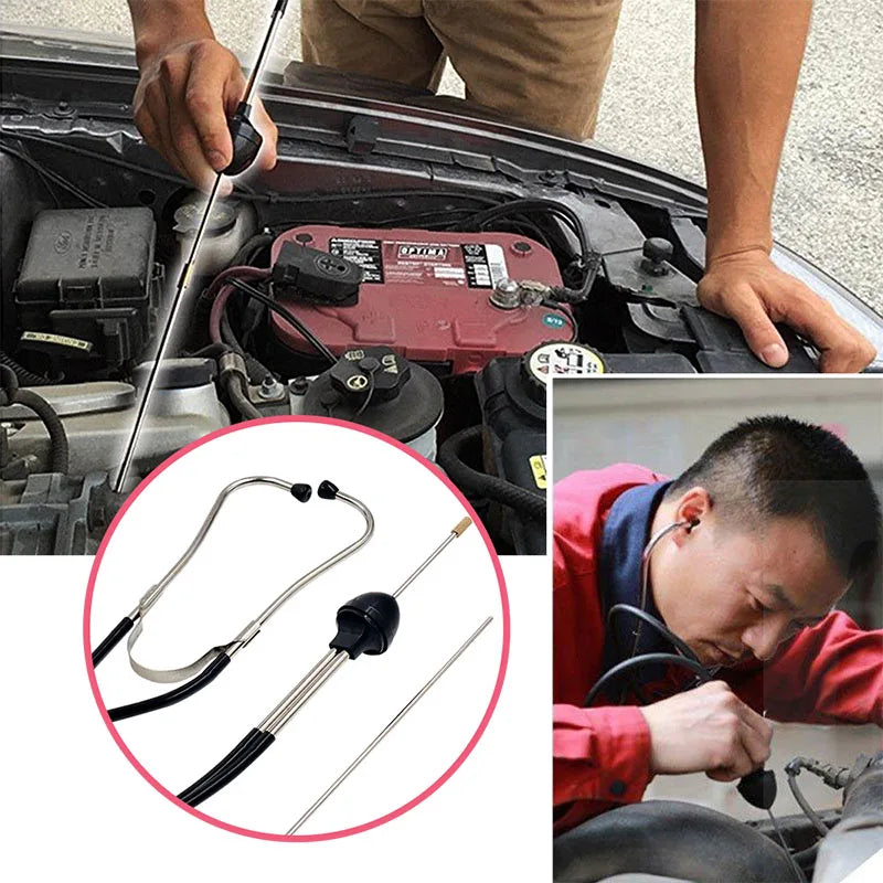 Mechanics Car Engine Stethoscope – Cylinder Block Diagnostic Tool