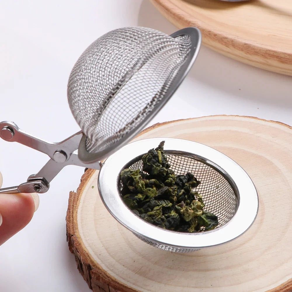 Stainless Steel Mesh Tea Ball Infuser – Loose Leaf Strainer