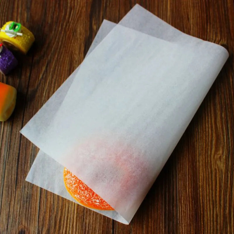 White Food Wax Paper Wraps 250/500 Pcs – 12" Burger & Sandwich