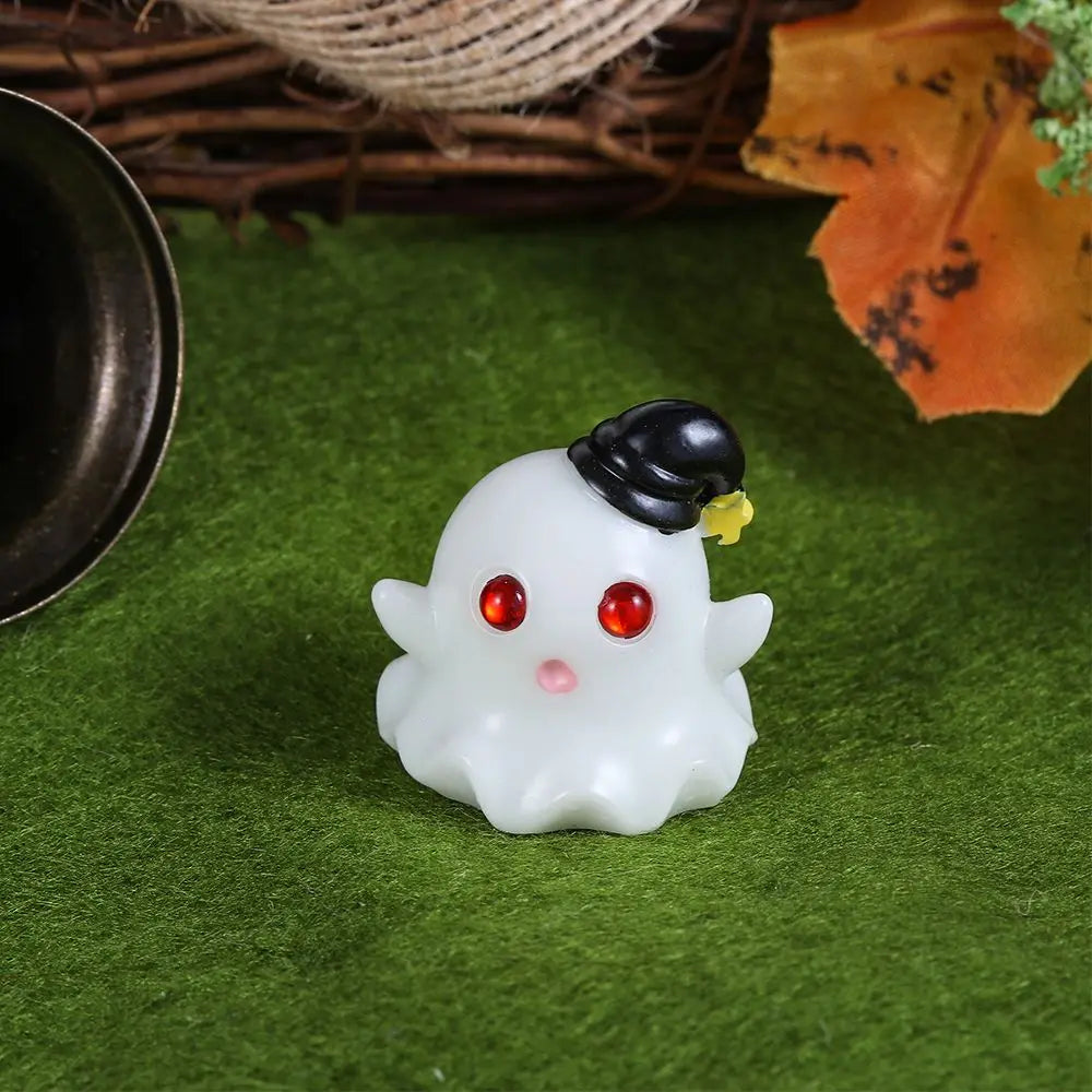 Halloween Pumpkin Ghost Vampire Micro Landscape Resin Craft Mini