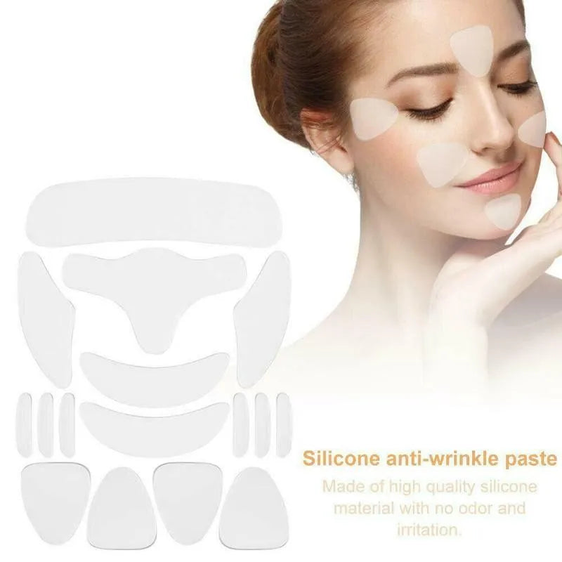 Reusable Silicone Patches Anti Rimpel Pads Wrinkle Removal Sticker