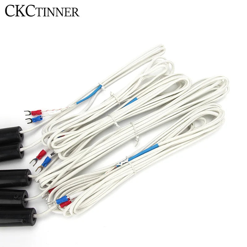 Type K PT100 Thermocouple Probe M12 200mm 0–600°C Sensor