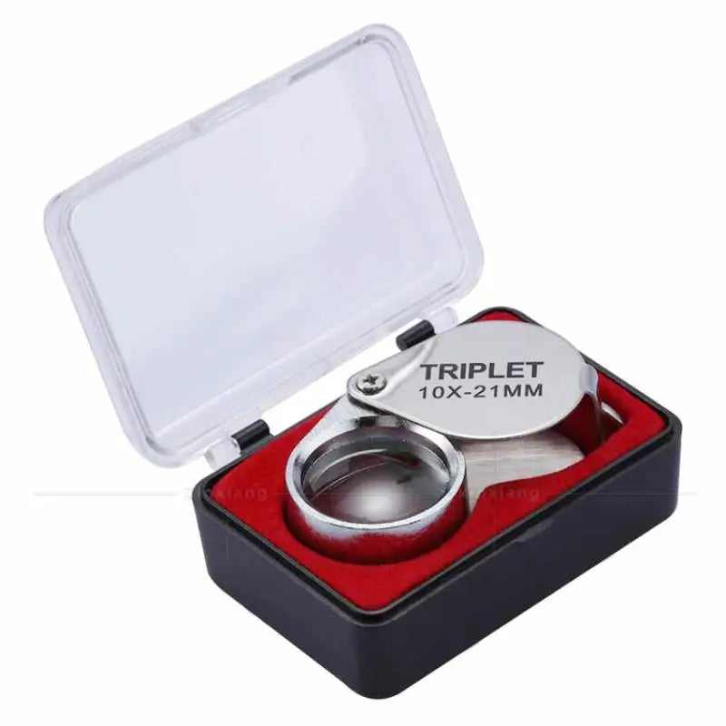 Folding Jewellery Loupe 10X 20X 30X Pocket Magnifying Glass