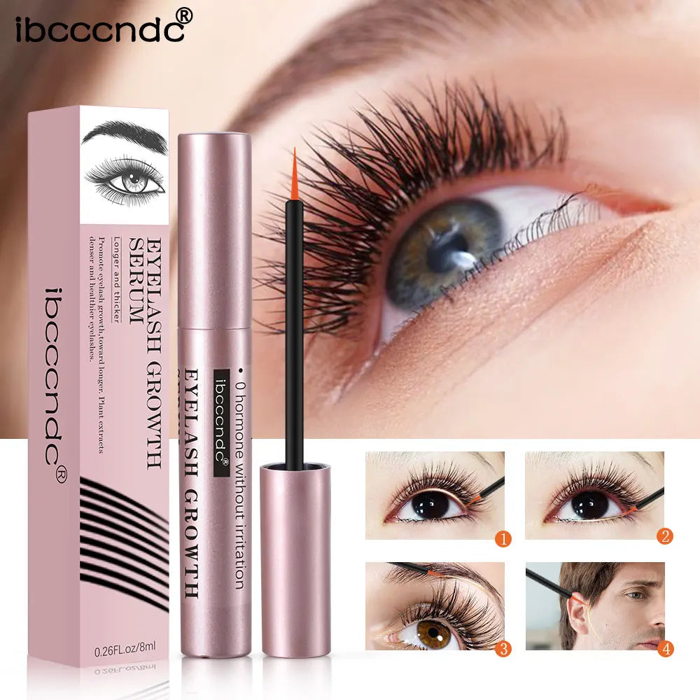 ibcccndc Eyelash Growth Serum – Fuller & Longer Lashes 8ml