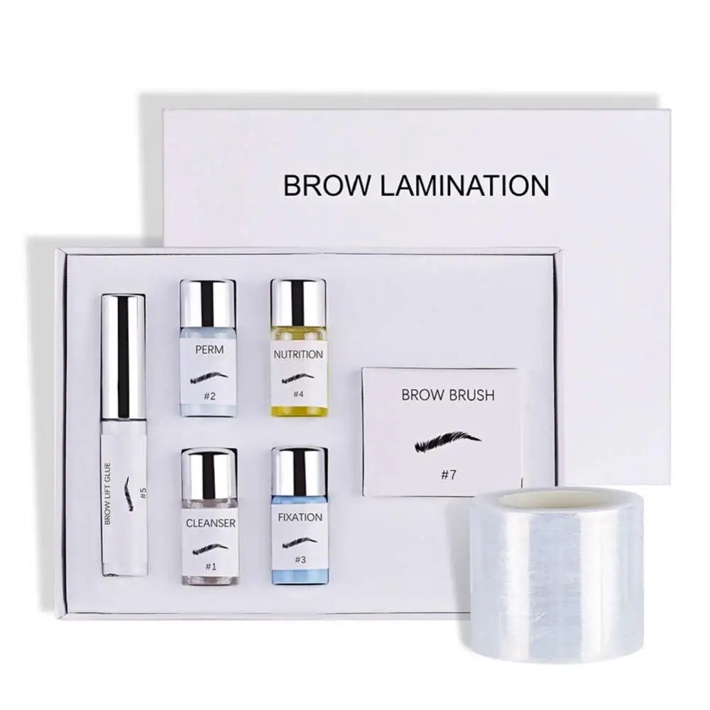 Keratin Brow Lamination Kit – Semi-Permanent Lift & Perm Set