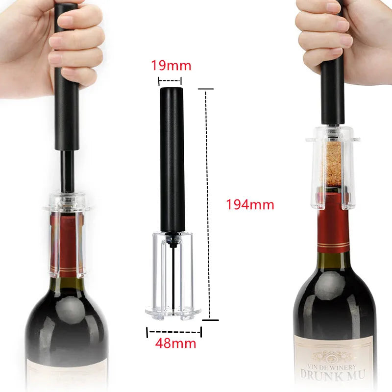 Air Pump Wine Bottle Opener Stainless Steel Pin Pumps Abridor De