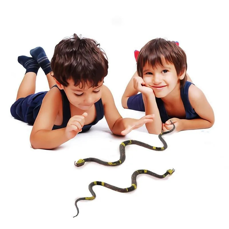 Realistic Plastic Tricky Toy Fake Snakes Boa Rattlesnake Model
