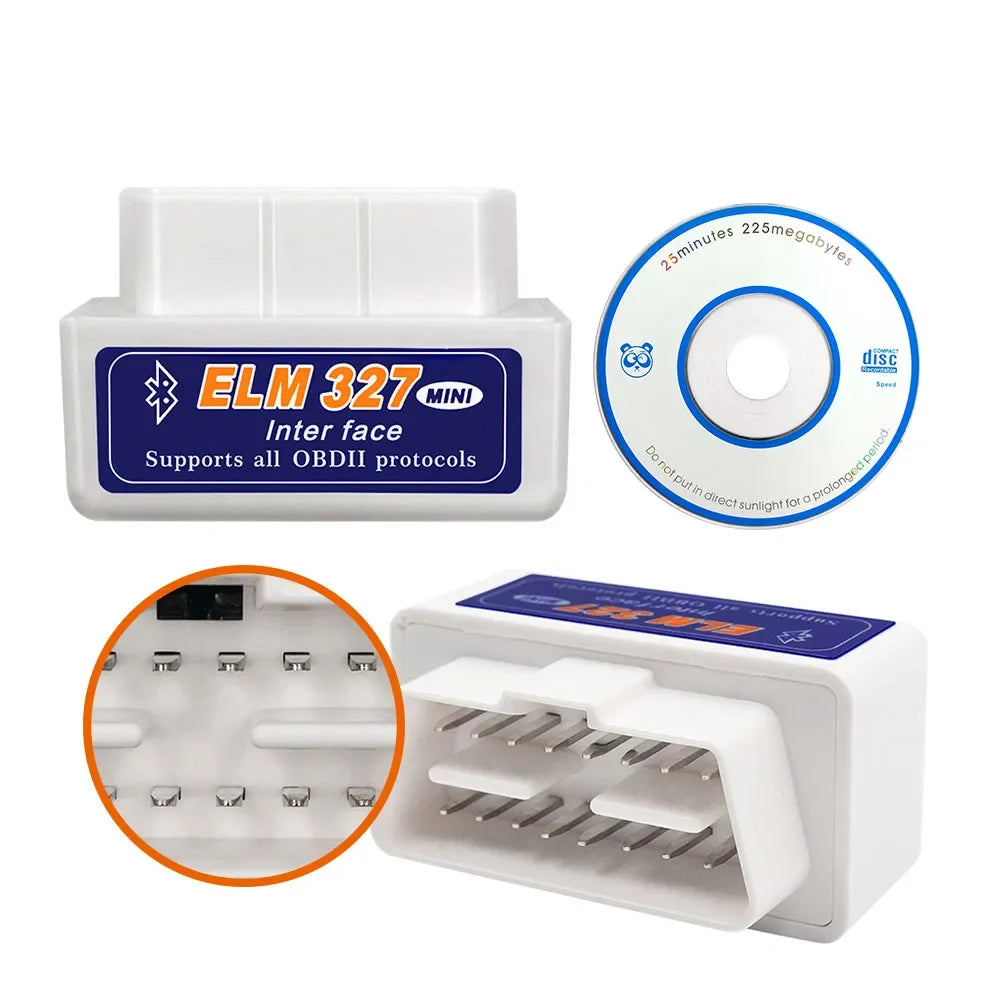 ELM327 V1.5 Bluetooth WiFi OBD2 Scanner – iOS, Android & PC