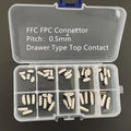 FFC FPC Connector 4 6 8 10 12 14 16 18 20 22 Pin Drawer Contact Flat