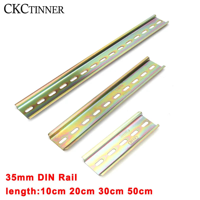 C45 DIN Rail 35mm x 7.5mm – Aluminum & Steel Guide Rail