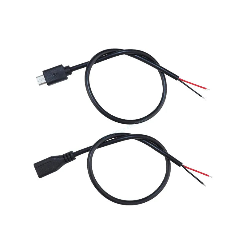 Micro USB 2 0 Female Jack Android Interface 4 Core Male Power Data