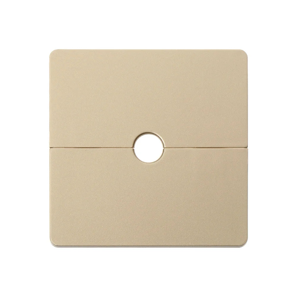 86Type ABS Wall Wire Hole Cover Air-conditioning Dust Pipe Plug