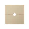 86Type ABS Wall Wire Hole Cover Air-conditioning Dust Pipe Plug