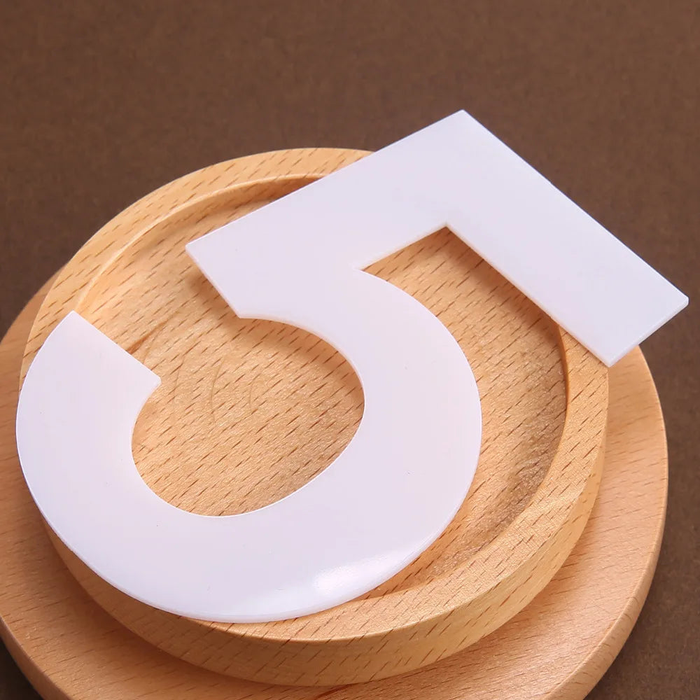 9-Piece Number Cake Mold Set 0–8 | 12" DIY Birthday Molds
