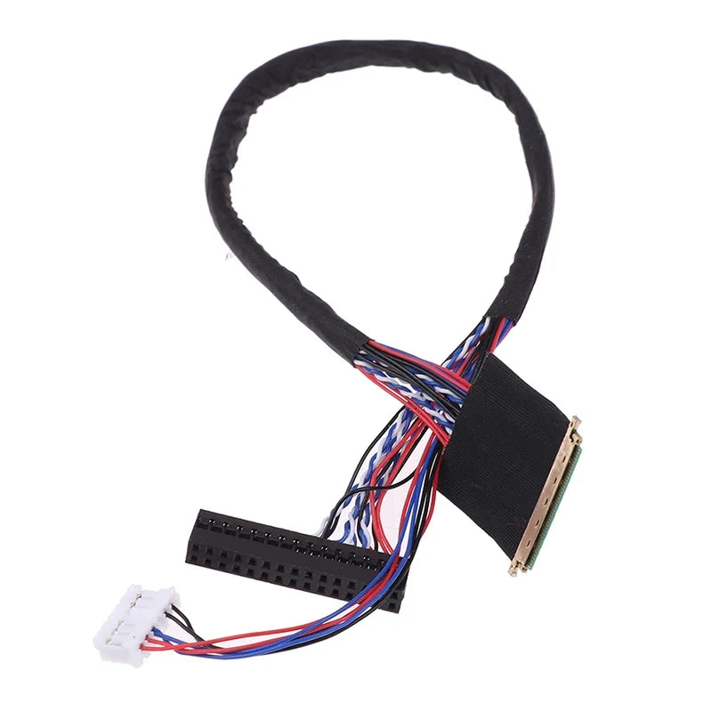 40-Pin LVDS Cable 6-Bit 2-Channel LCD LED Display | 25cm