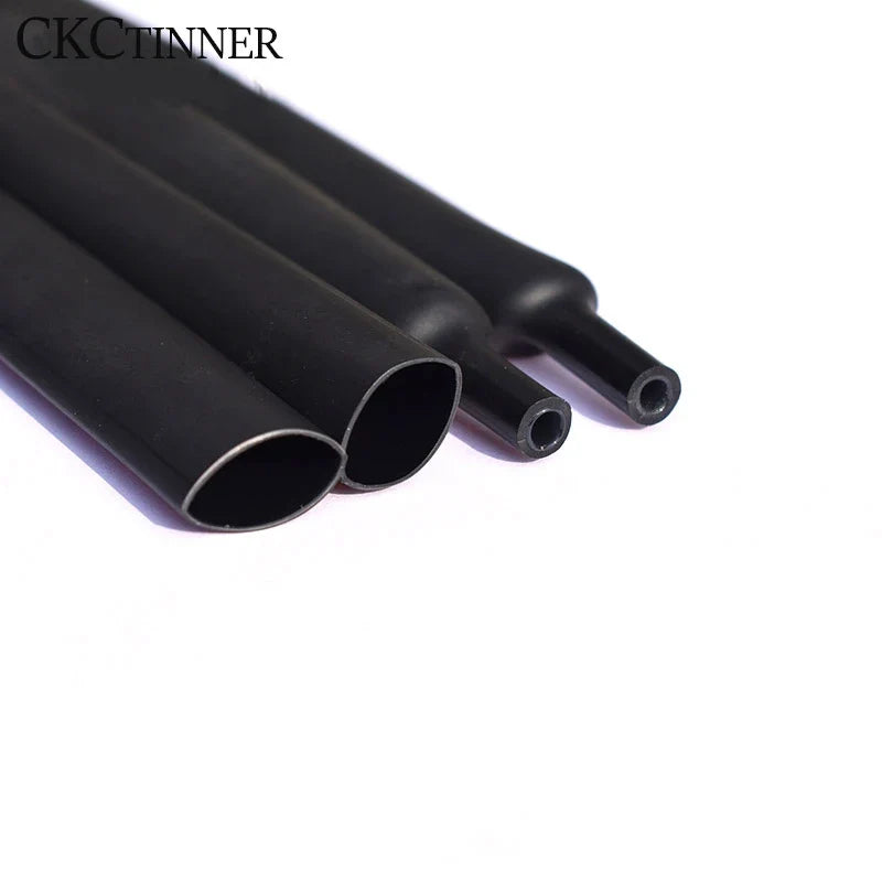 3:1 Dual-Wall Adhesive Heat Shrink Tubing 1.6mm–30mm Black