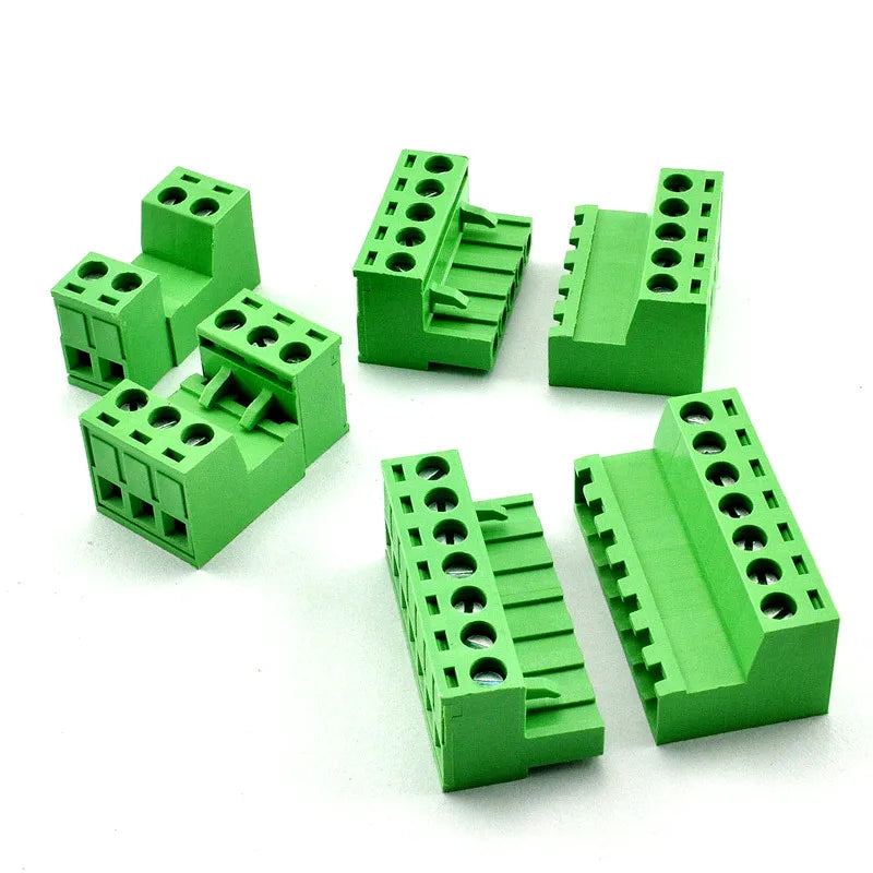 5.08mm KF2EDGKR Pluggable Screw Terminal Block Connectors – 5 Sets