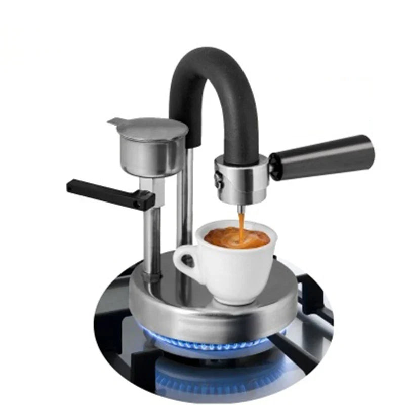 Stainless Steel Moka Espresso Pot | Gas & Induction 30–300ml