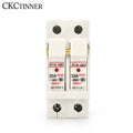 DIN Rail Fuse Holder 1P–4P RT18-32X 500V 10x38mm with Fuse