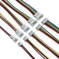 10Pairs JST 1 25 Male Female Wire Connector Pitch 2P 3P 4P 5P 6P Plug