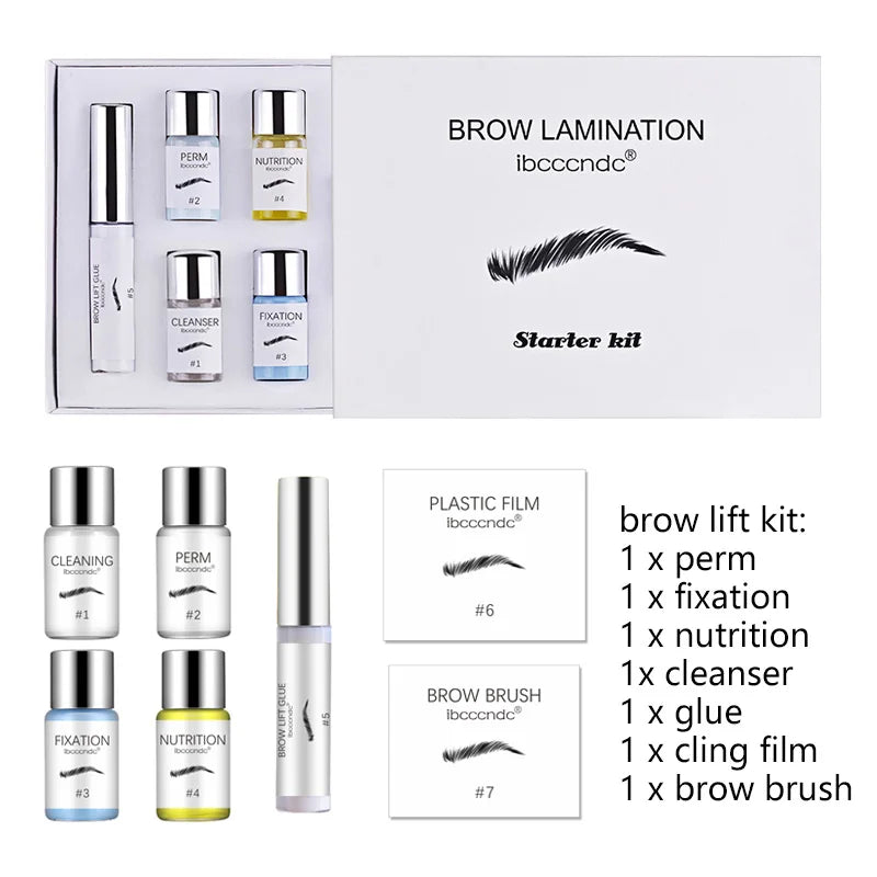 Lash Lift & Brow Lamination Kit – Keratin Curling Set