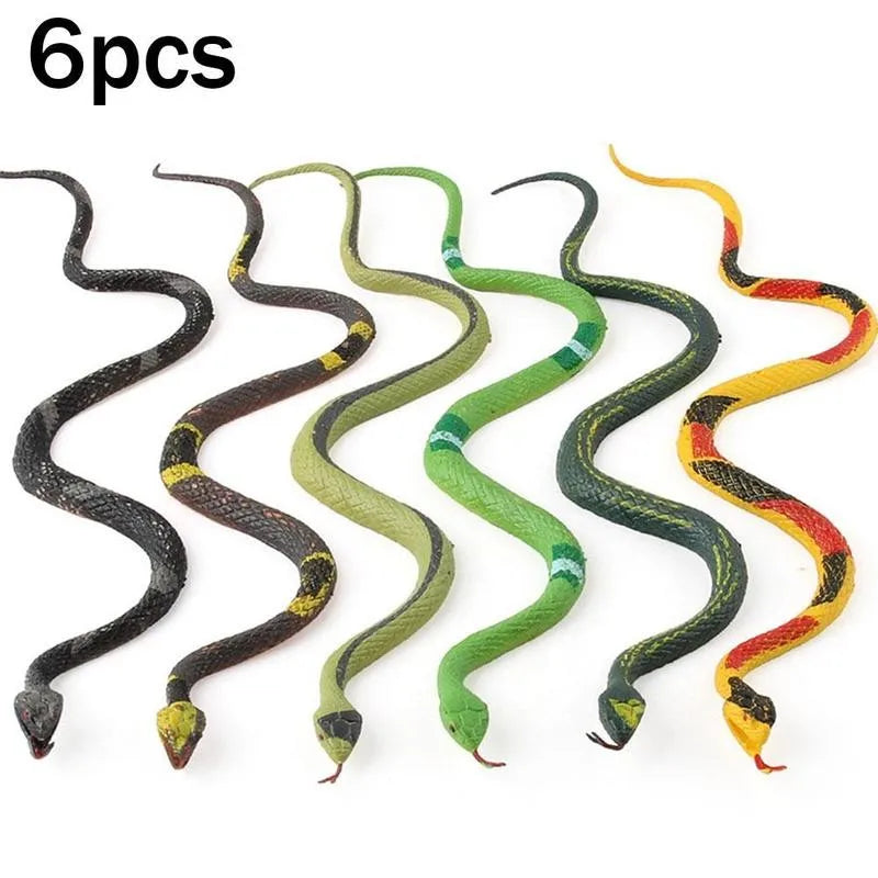 Realistic Plastic Tricky Toy Fake Snakes Boa Rattlesnake Model