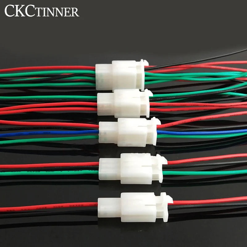 2.8mm Automotive Connector Kit – 5 Sets Male & Female Terminals