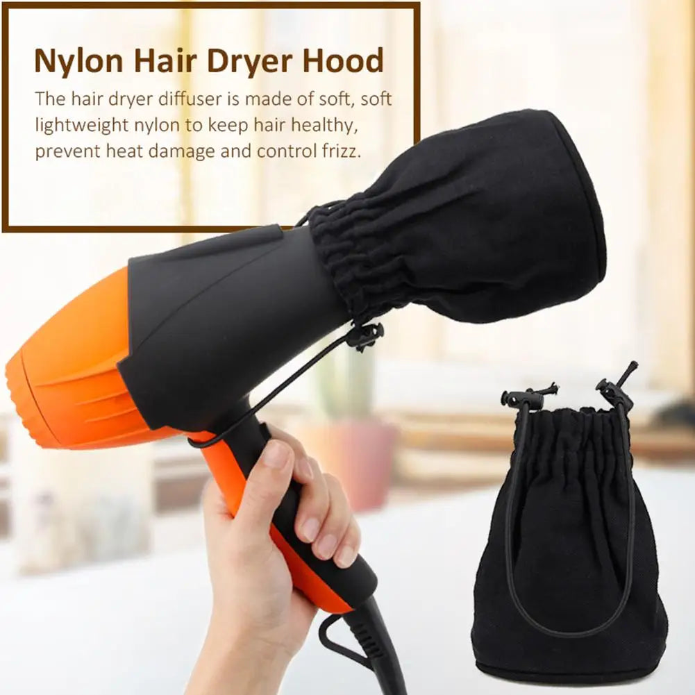 Hair Dryer Diffuser Hood Nylon Cover Sleeve – All Hair Types