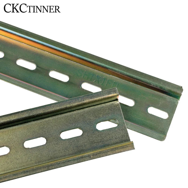 C45 DIN Rail 35mm x 7.5mm – Aluminum & Steel Guide Rail