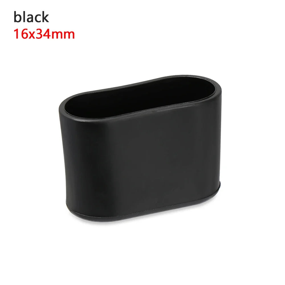 Non-slip Oval Chair Leg Caps Feet Protector Pads Furniture Leveling