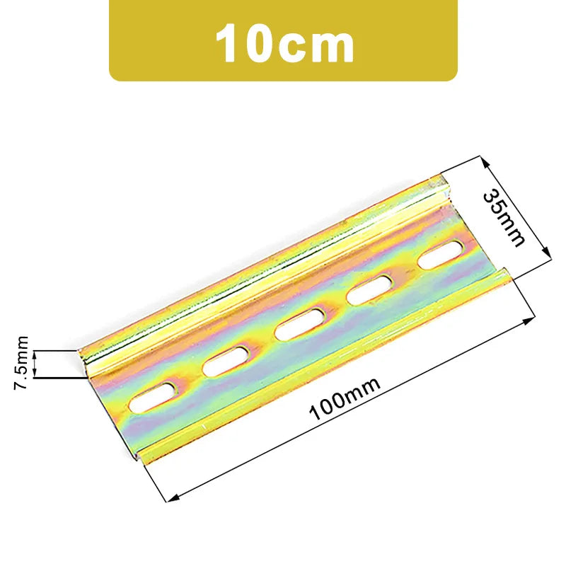 C45 DIN Rail 35mm x 7.5mm – Aluminum & Steel Guide Rail