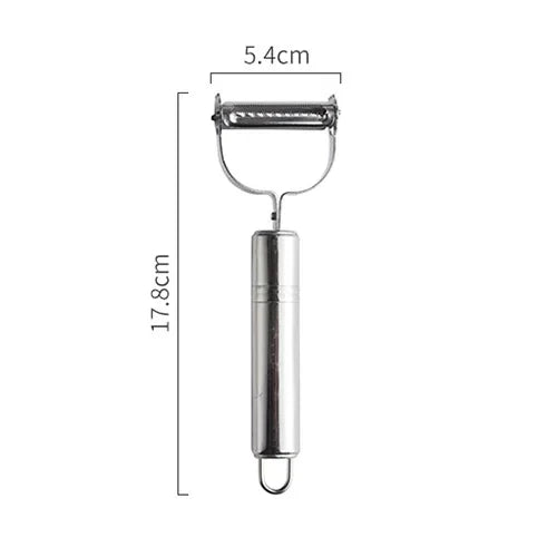 KEMORELA Stainless Steel Vegetable Peeler & Julienne Grater