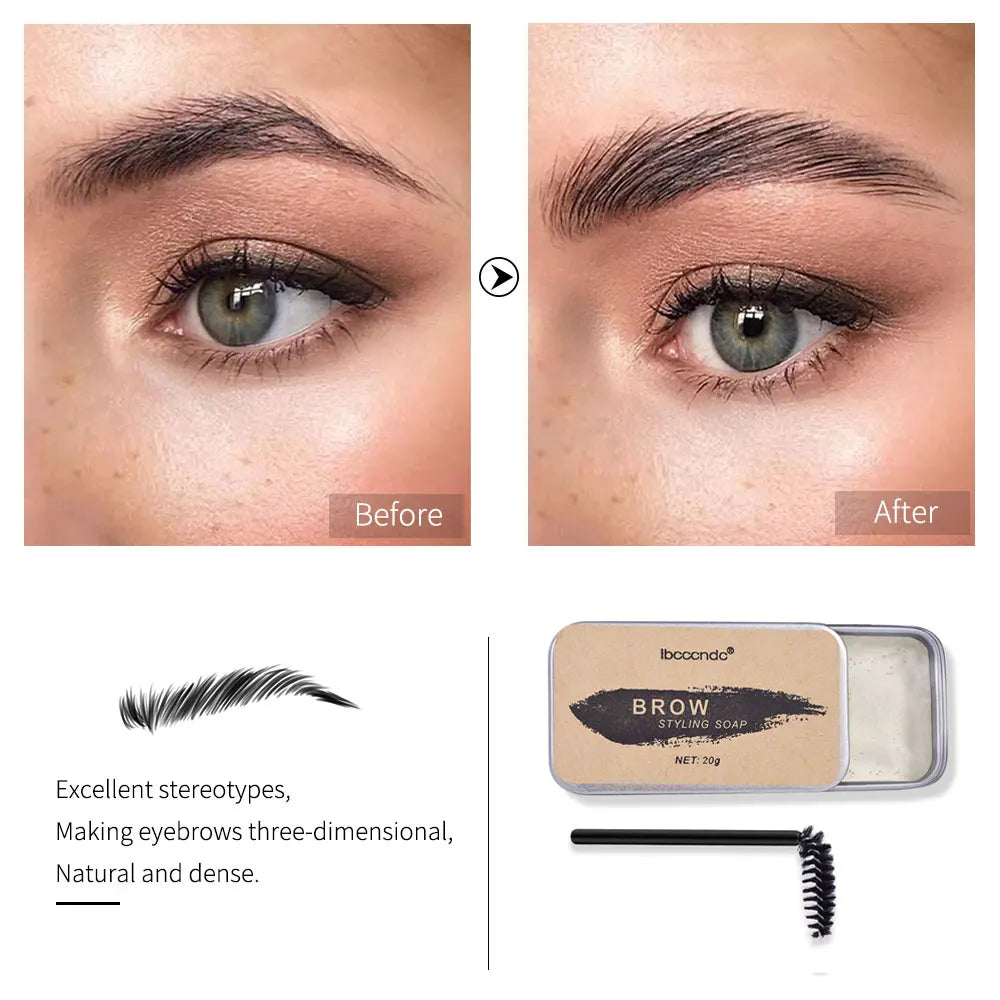 Eyebrow Lamination Soap Kit – Waterproof Brow Setting Gel