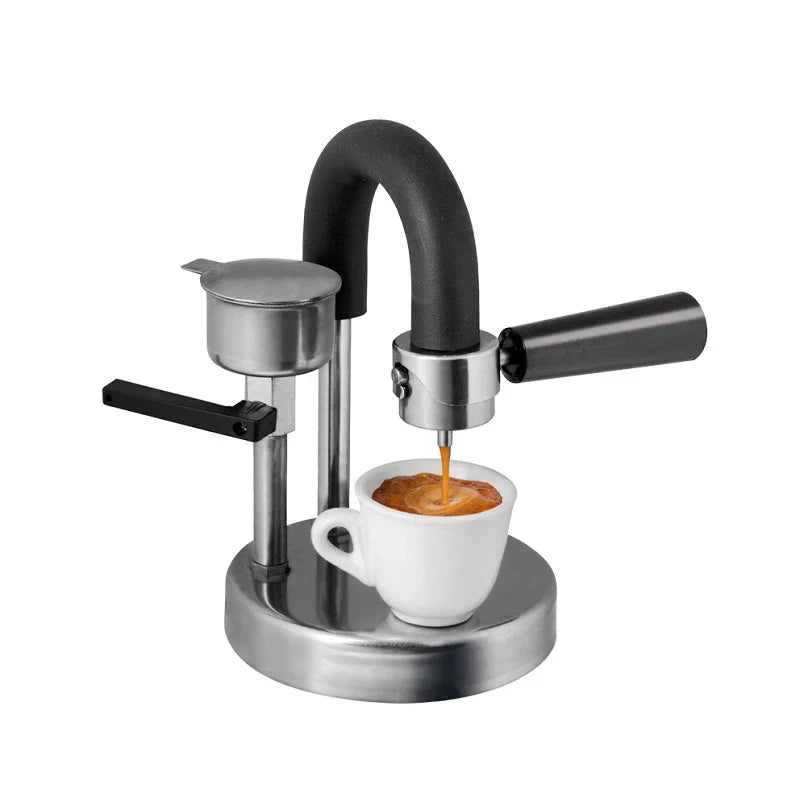 Stainless Steel Moka Espresso Pot | Gas & Induction 30–300ml