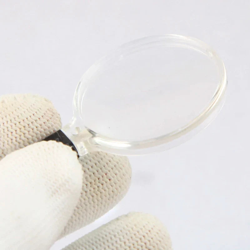 2-Pack Portable Lanyard Magnifying Glass – 2.5X Pocket Magnifier