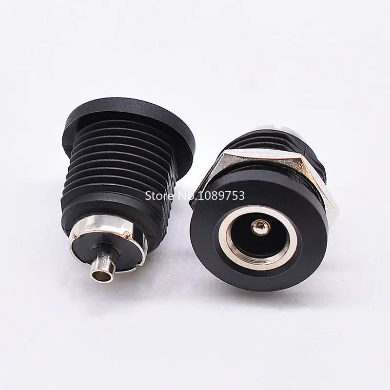 DC Large Current Charging Jack 5 5x2 Female Panel Mount Connector
