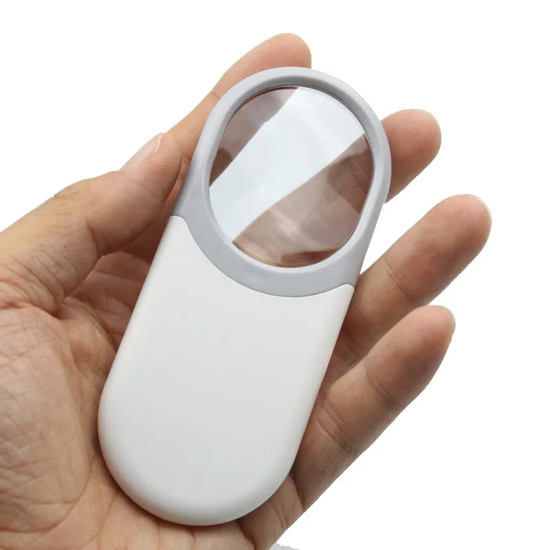 10X Mini Pocket Jewelry Loupe with LED Light | Pull-Type