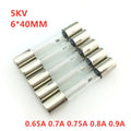Lot 5KV Microwave Oven Fuse 6 0 65A 7A 75A 8A 9A Glass Tube 5000V