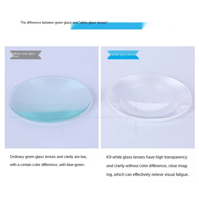 110mm K9 Optical Glass Biconvex Lens – DIY Projector & Science