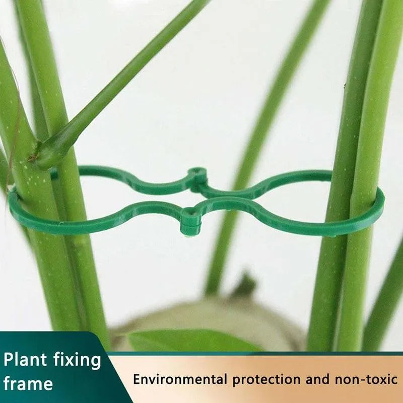Garden Plant Support Clips for Tomato & Vine – 50/100 Pack