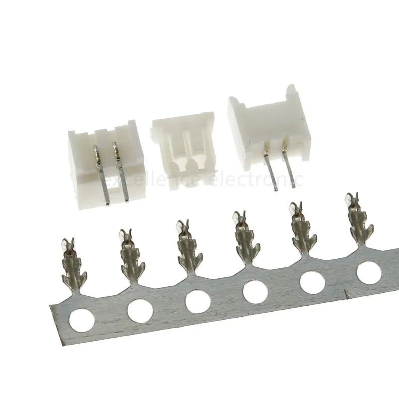 10sets MICRO JST 1 25 Connector Pitch Straight Pin Header Housing