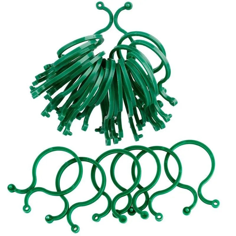 Garden Plant Support Clips for Tomato & Vine – 50/100 Pack