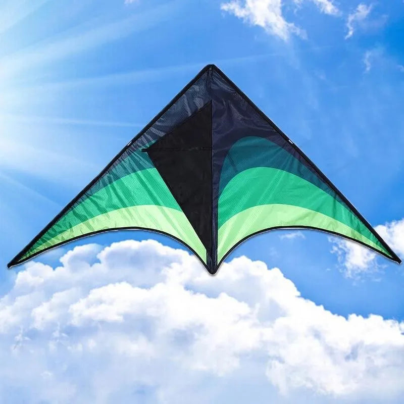 Large Delta Kites Handle Line Outdoor Toys Kids Nylon Ripstop