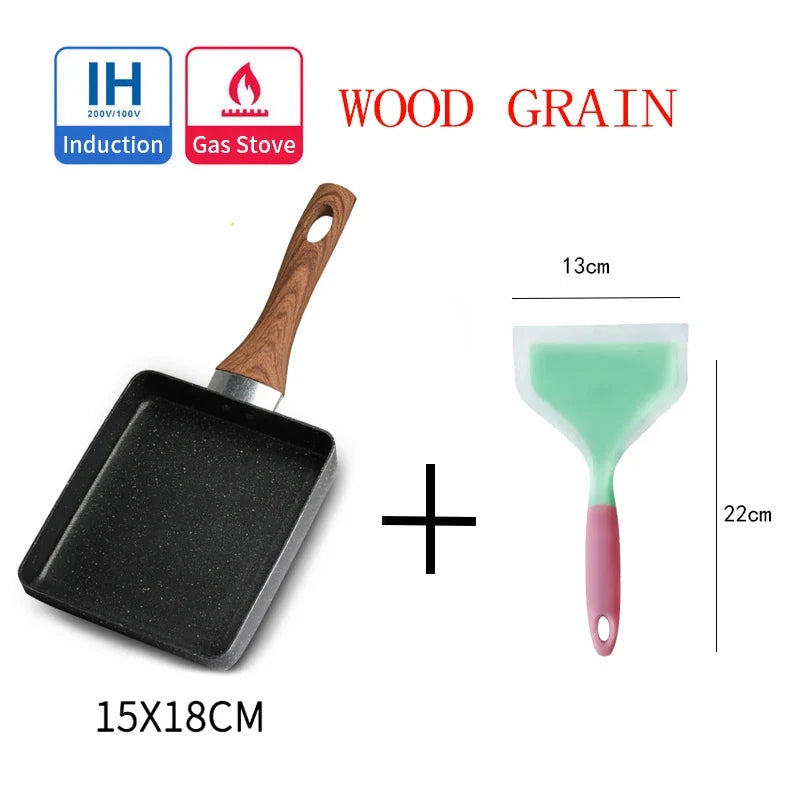 CHANSUNRUN Non-Stick Omelet Pan – Egg & Pancake Skillet
