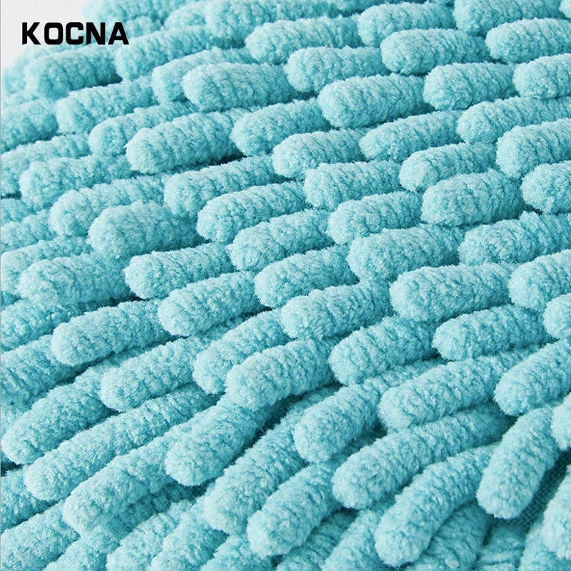 Chenille Microfiber Hand Towel – Fast Drying & Super Absorbent