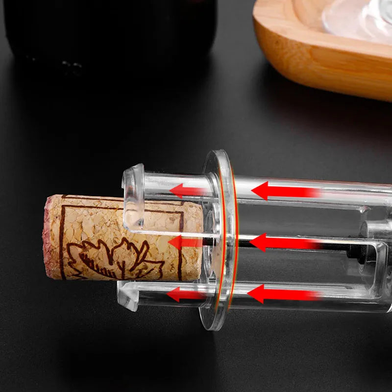 Air Pump Wine Bottle Opener Stainless Steel Pin Pumps Abridor De